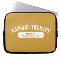 Massage Therapy Since 3,000 B.C.E. laptop sleeves