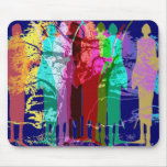 massai in rainbow mousepads