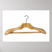 massive wooden coat hanger posters