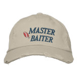 Master Baiter Fishing Embroidered Hat