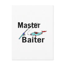 Master Baiter Postcard