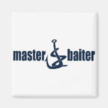 Master Baiter Refrigerator Magnet