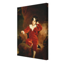 Master Charles William Lambton, 1825 Stretched Canvas Print