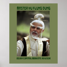 MASTER HU FLUNG DUNG - Large Poster