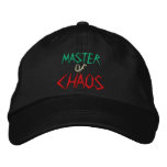 Master of Chaos! embroidered hats