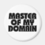 Master of my Domain Refrigerator Magnets