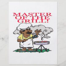 Master Of The Grill Flyers