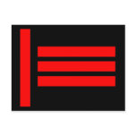 Master/Slave, Dom/Sub Flag postcards