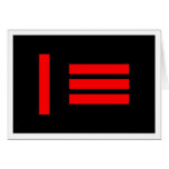 Master/slave Flag Card