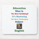 mastering satisfying English 3D.ai Mousepad