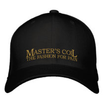 MASTER'S COIL EMBROIDERED BASEBALL CAPS