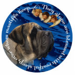 Mastiff Engraving Ornament photo sculptures