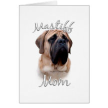 Mastiff (fawn) Mum 2 Greeting Card