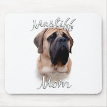 Mastiff (fawn) Mum 2 Mouse Pads
