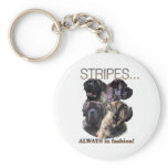 Mastiff Stripes Keychain
