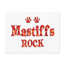 Mastiffs Rock Post Card