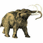 Mastodon Cutout Magnet/Sculpture photo sculptures