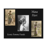 Mata Hari Post Card
