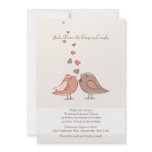 Mated Wedding Rehearsal Dinner Invitation