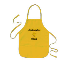 Materialist Chick Aprons