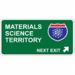 Materials Science Next Exit photo sculptures