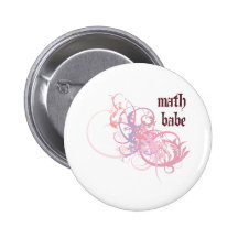 Math Babe Pins