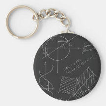 Math blackboard keychains