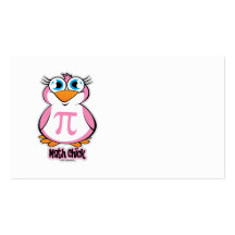 Math Chick Business Cards
