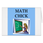 MATH CHICK cards