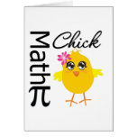 Math Chick Greeting Cards