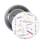 Math Design Pinback Button