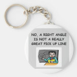 math geek joke keychain