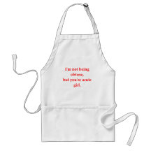 math geek love pick up line apron