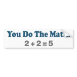 Math Humour bumper stickers