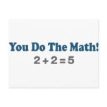 Math Humour postcards