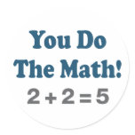 Math Humour stickers