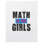 Math is for girls flyer
