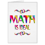Math is Ideal Card