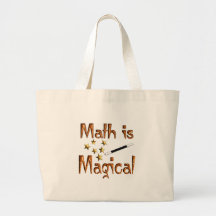 Math is Magical Canvas Bag