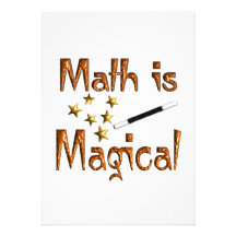 Math is Magical Personalized Announcements