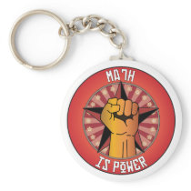 Math Is Power Key Chains