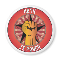 Math Is Power Refrigerator Magnet
