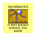 math isn't rocket science t-shirts