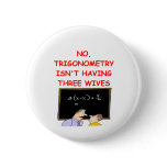 math joke pinback button