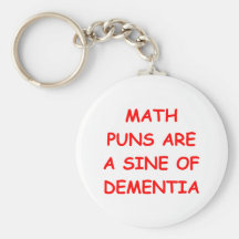 math joke key chain