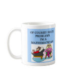 MATH psychology joke mugs