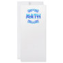 MATH RACK CARD DESIGN