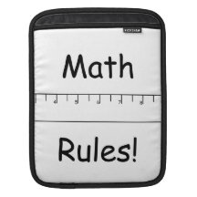 Math Rules! Sleeves For iPads