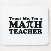 Math Teacher Mouse Pad