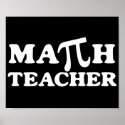 Math Teacher PI posters